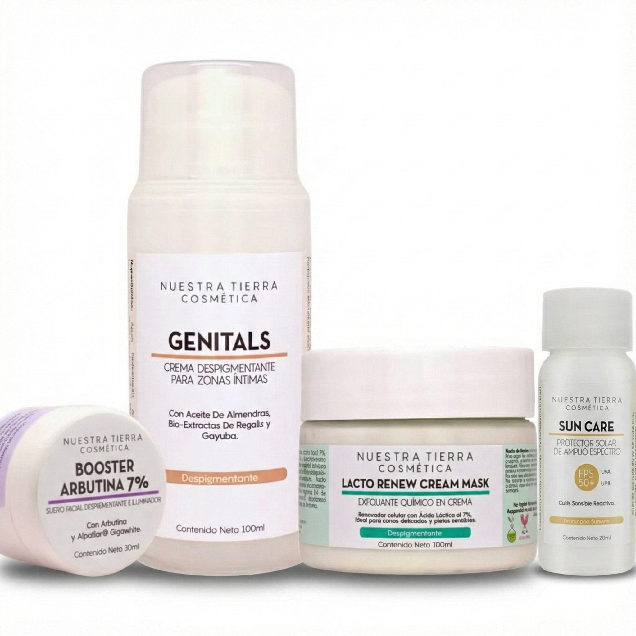 Rutina Aclarante y Renovadora para Zonas Delicadas (Kit Completo)
