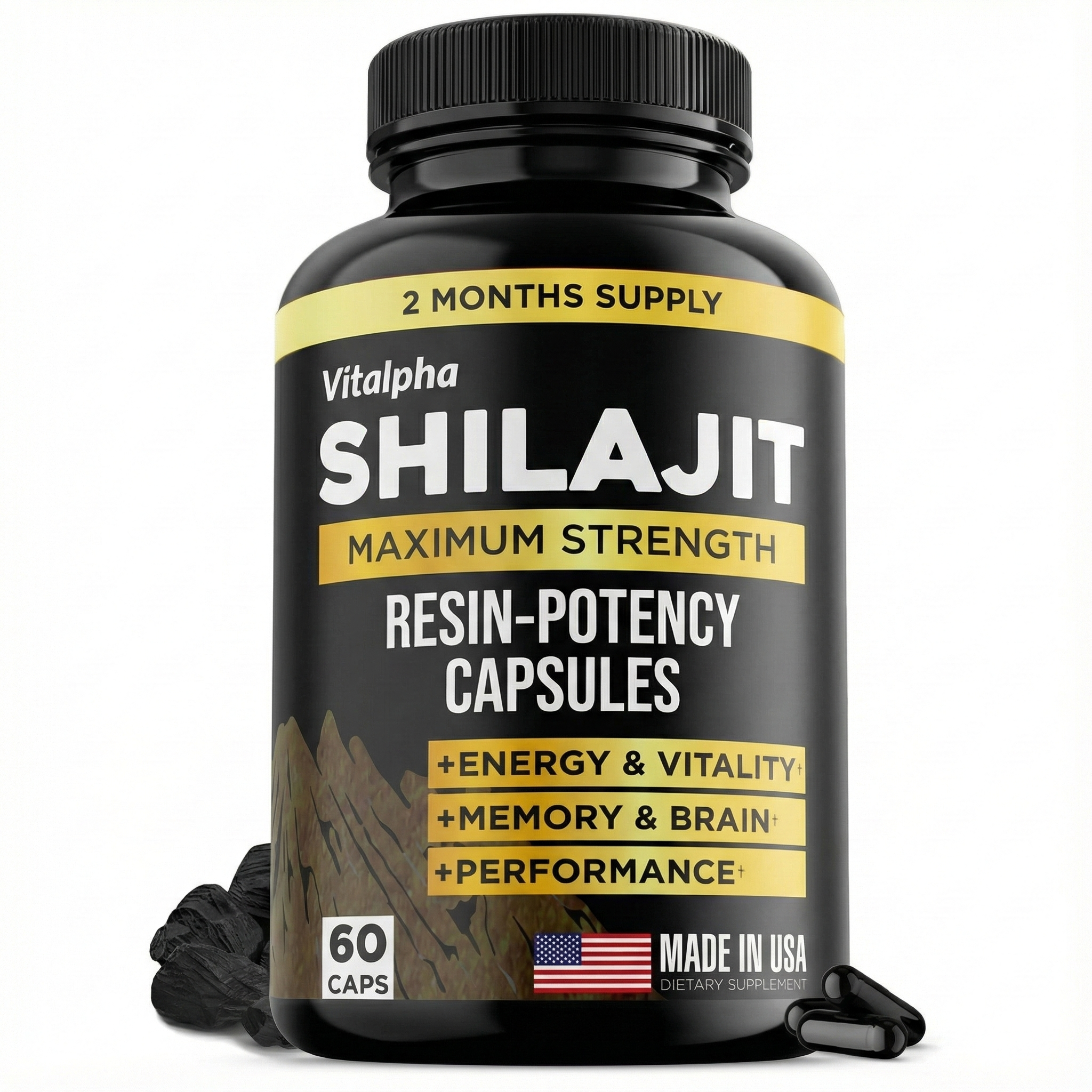 SHILAJIT HIMALAYA: ENERGÍA Y VIGOR PURO