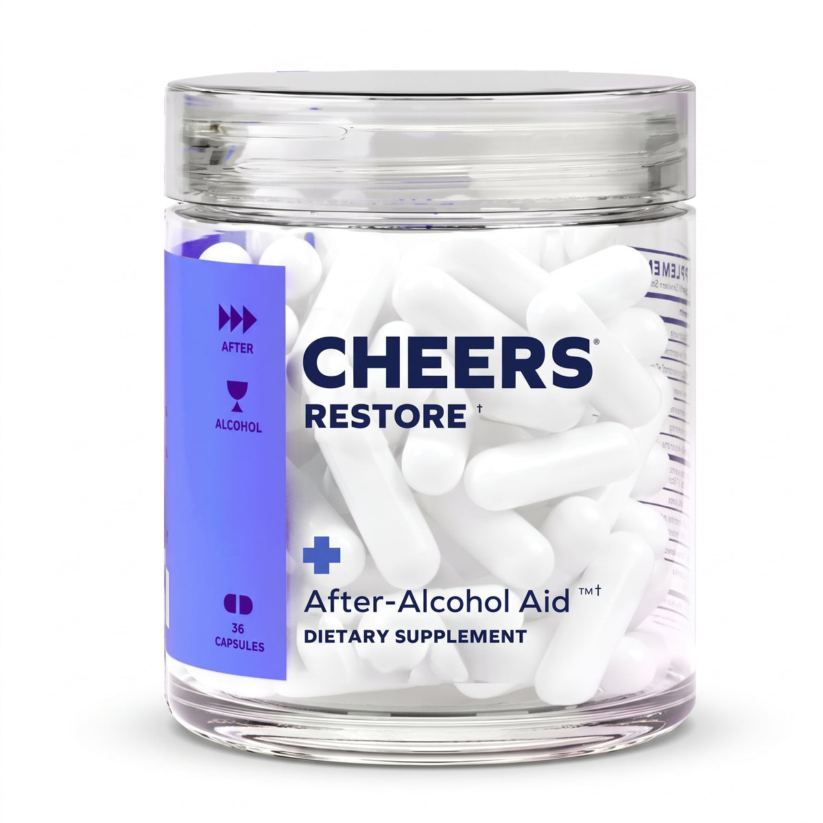 Cheers Restore: Las Cápsulas Anticruda que Salvan tu Mañana. 36 CAPS