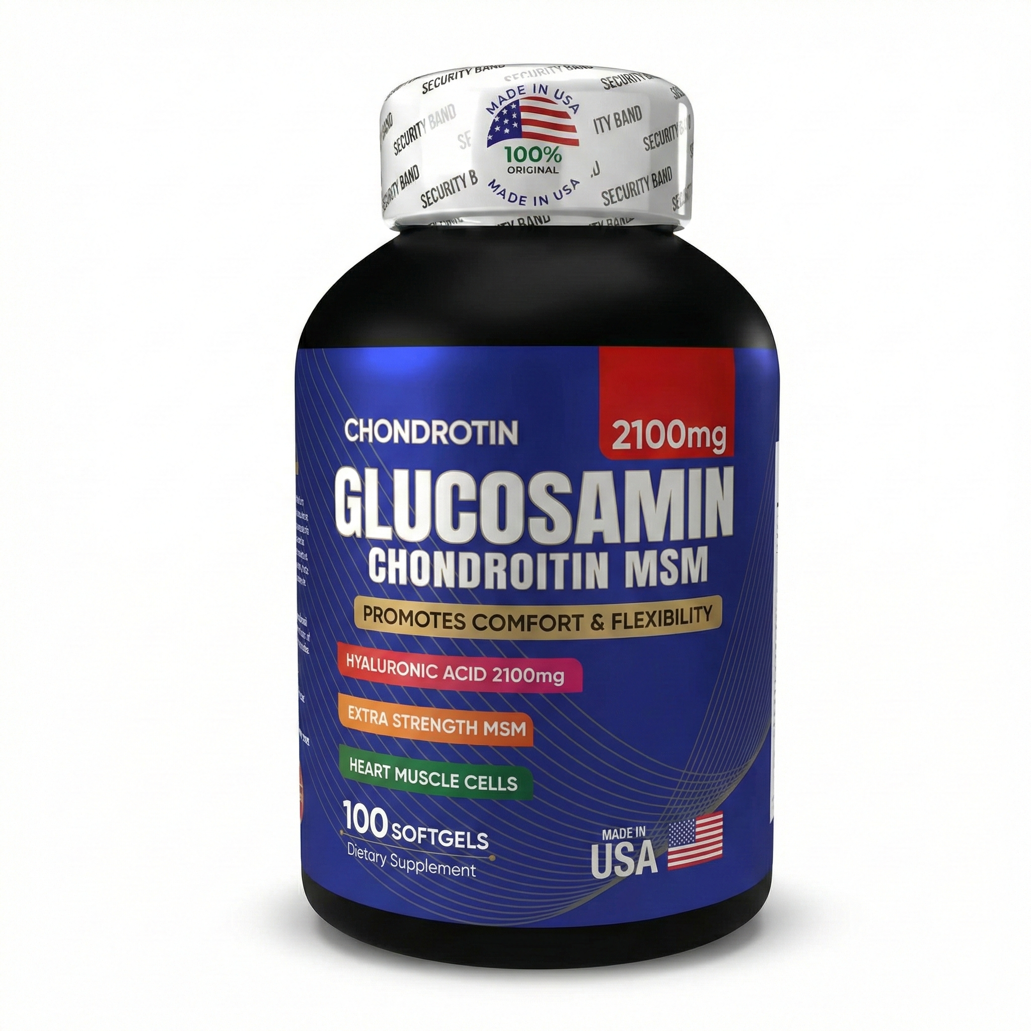 FlexUltra 2100™: Sistema de Lubricación y Regeneración Articular (100 Capsulas)